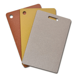 Blank Metallic Plastic Cards With Slot Or Hole Punch