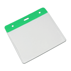 Green Vinyl Card Holders